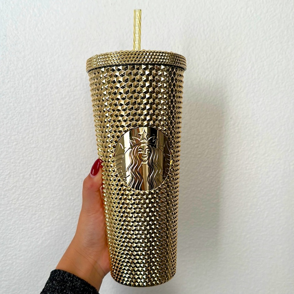 2022 Holiday Gold Starbucks Tumbler